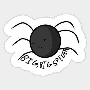 Big, BIG Spider Kids Shirt Sticker